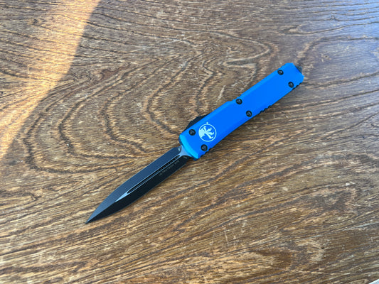 Microtech Ultratech D/E Blue Standard 122-1BL