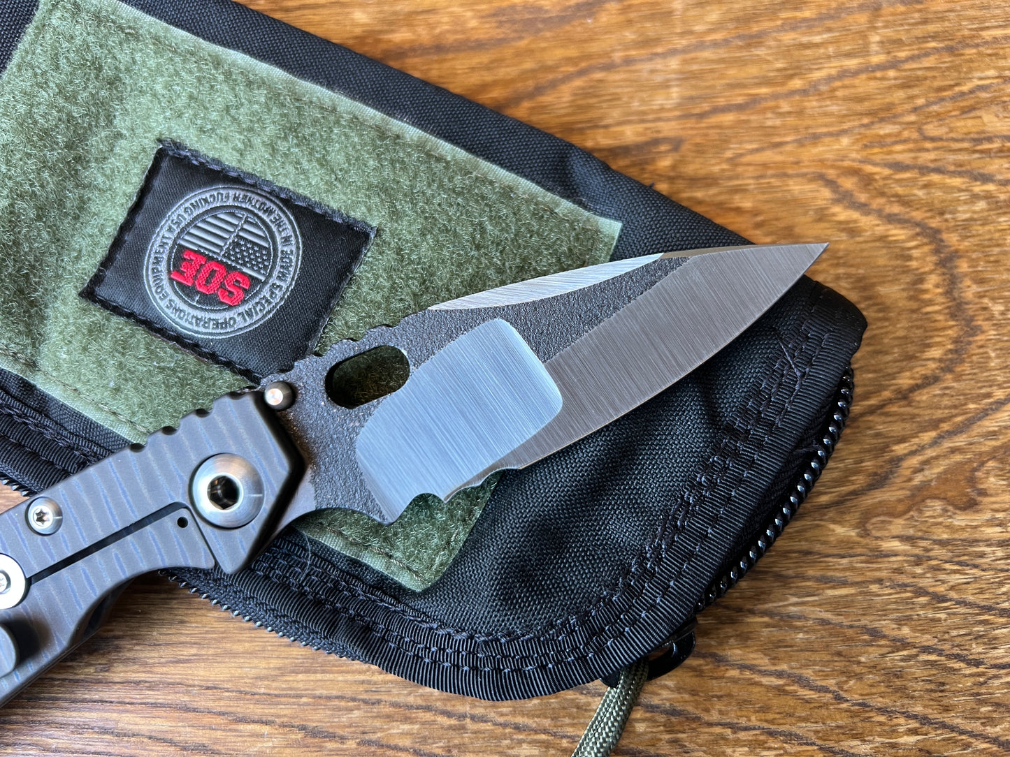 New Mick Strider Custom MSC SnG 2023 titanium CCKS SHOW