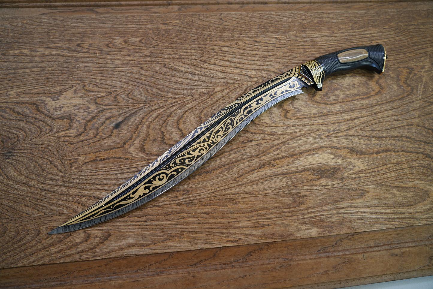 KHAI Apennine Warrior Gilded Gurkha Knife Z-Wear Steel