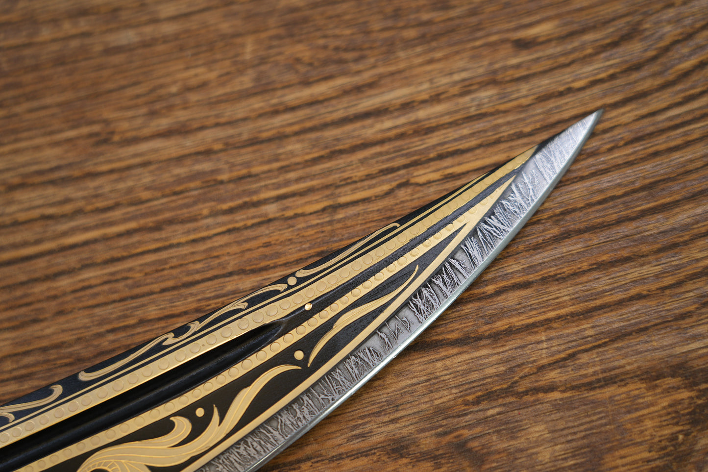 KHAI Apennine Warrior Gilded Gurkha Knife Z-Wear Steel